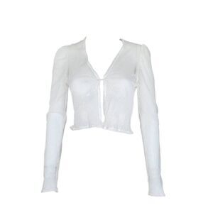 70s vintage gunne sax lace cardigan